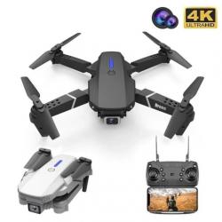 Drone dual camera WIFI HD 4k E88, Mode avion RC, PLIABLE ........
