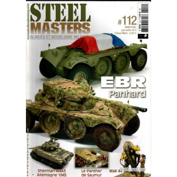 steel masters 112 ebr panhard, 1ere db allemagne avril 1945, angola 1964, panther saumur, vladimir t