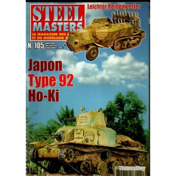 steel masters 105 blinds damas 1948-1967, orgues 21e panzer, japon type 92 , taliban t-62m1,