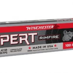 Munitions WINCHESTER cal.22lr xpert rimfire par 100