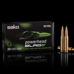 SAKO 300WIN MAG 11.0G 170GR POWERHEAD BLADE TEC 657A SANS PLOMB - boite de 10 unités