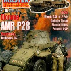 steel masters 97, blindés ffa 1945-1947, amr p28, daimler scout car dingo, p4 kfor kosovo 2001