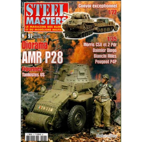 steel masters 97, blinds ffa 1945-1947, amr p28, daimler scout car dingo, p4 kfor kosovo 2001