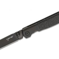 Couteau Cold Steel Spectre Drop Point Lame Acier CPM-20CV Black Manche F/Carbon/Titane CSFL39SDP