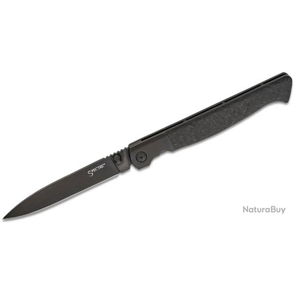 Couteau Cold Steel Spectre Drop Point Lame Acier CPM-20CV Black Manche F/Carbon/Titane CSFL39SDP