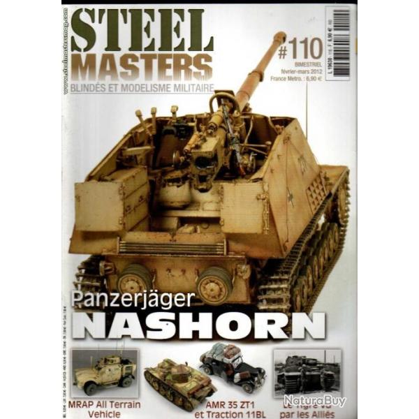 steel masters 110 tigre vu par les allis 1943-44, buschmaster, gw lorraine schlepper automoteur,