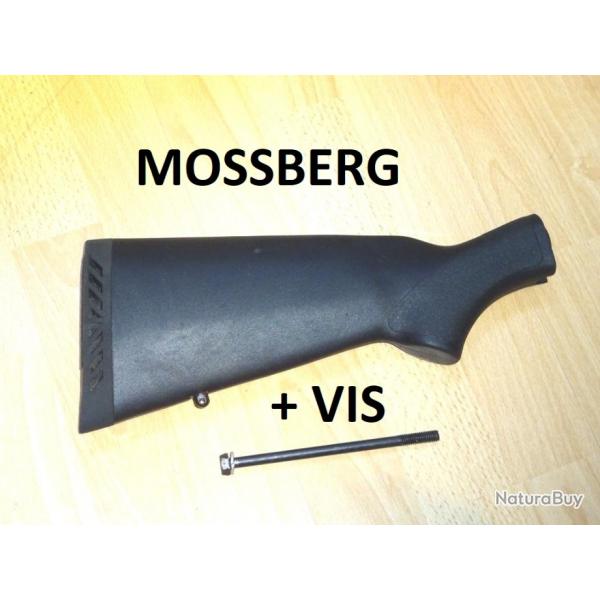 crosse + vis +plaque MOSSBERG 500 / atp6 / atp8 / MAVERICK synthetique - VENDU PAR JEPERCUTE (JO739)