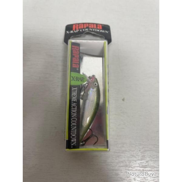 !! LEURRE RAPALA X RAP COUNTDOWN 5 col OLIVE GREEN