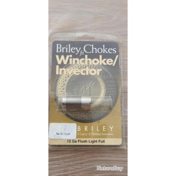 NEUF CHOKE BRILEY BROWNING/ WINCHESTER INVECTOR CALIBRE 12 DE 3CM EN 3/4