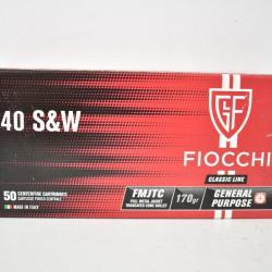 1 Boite de Balles Fiocchi calibre 40 S&W