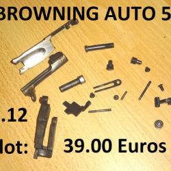 LOT pièces de fusil BROWNING AUTO 5 calibre 12 - VENDU PAR JEPERCUTE (TS52)