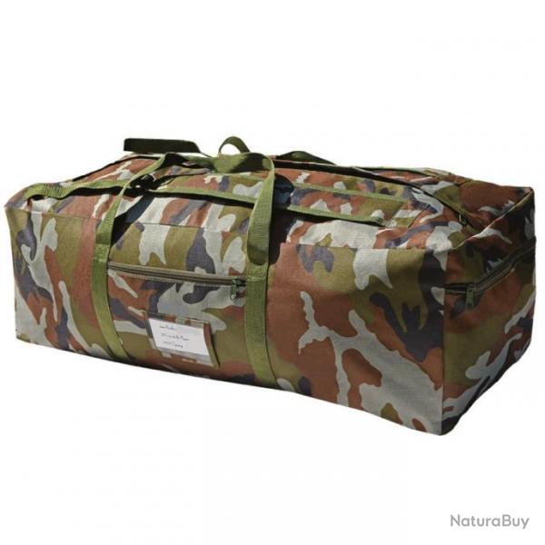 Grand Sac de transport voyage tir sport de Capacit 70 litres - camouflage Woodland