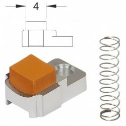 Pâte d'appui soft flat 4mm pour chambre hop-up - MAXX