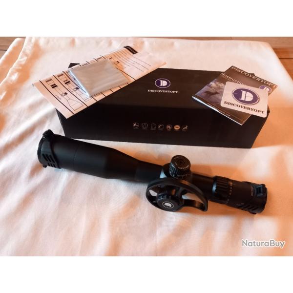 Lunette Discovery Optics HT 3-12x40 SF FFP (premier plan focal)