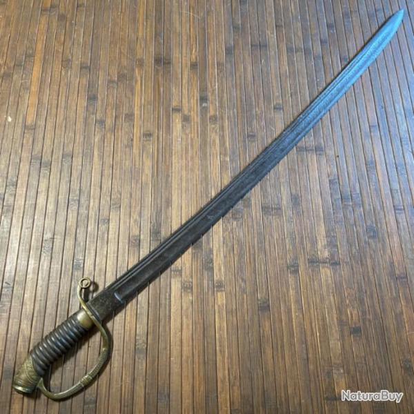 TRS RARE SABRE RUSSE SHASHKA D'OFFICIER DRAGON 1841 - 1870