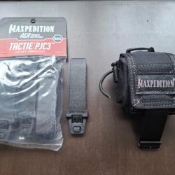 Maxpedition Rollypoly Noir + TacTie Maxpedition PJC3BLK