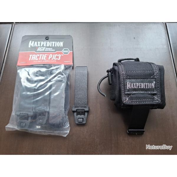 Maxpedition Rollypoly Noir + TacTie Maxpedition PJC3BLK