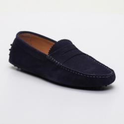 Mocassins Charles et Smith Dennis Navy livraison offerte !