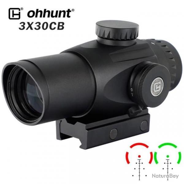 Ohhunt Lunette De Vise 3x30 CB Paiement en 3 ou 4 fois -