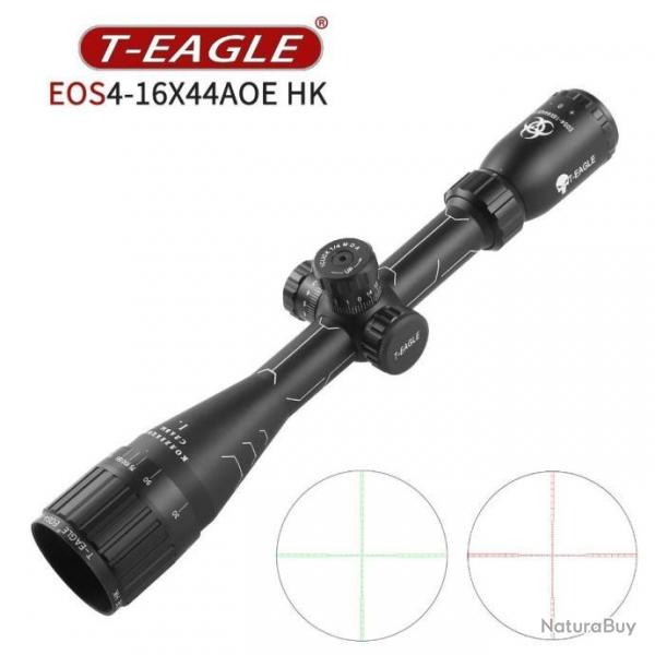 T-Eagle Lunette De Vise EOS 4-16x44 AOE HK Paiement en 3 ou 4 fois