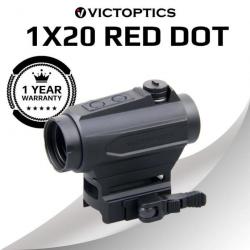 Victoptics Viseur Point Rouge RDSL28 Noir 1x20 3 MOA Paiement en 3 ou 4 fois -