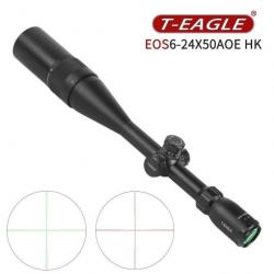 T-Eagle Lunette De Visée EOS 6-24x50 AOE HK Paiement en 3 ou 4 fois -