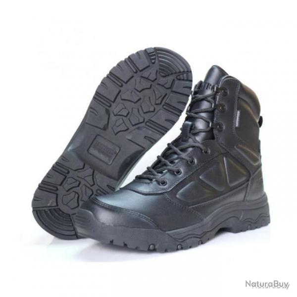 Chaussures de scurit FULL CUIR MID WATERPROOF Patrol Equipement Noir EU