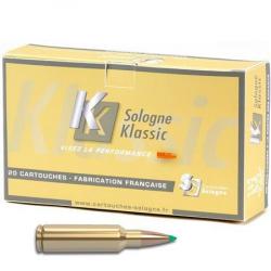 Munitions SOLOGNE calibre 300 WSM Nosler BT 180gr - 11.7g x20