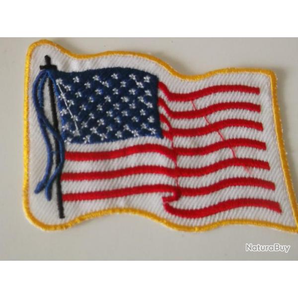 Ecusson drapeau USA