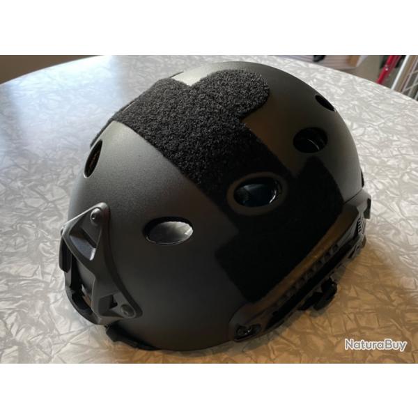 Casque tactique D airsoft Type Fast Noir