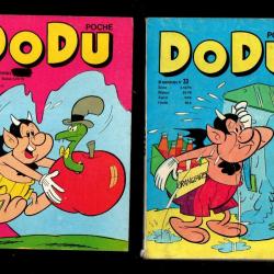 dodu poche 33 et 73 comic's  bd de presse