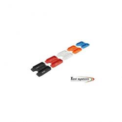 TONI SYSTEM ACCM3 Magazine Coupler for AR-15 MAGPUL GEN M3 .223 Rem Magazines, Color: Red