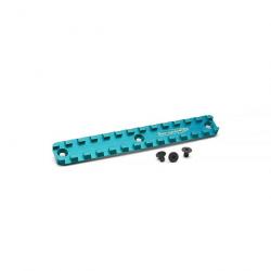 TONI SYSTEM PICM4N Picatinny Rail Short with 3 Holes, BLEU