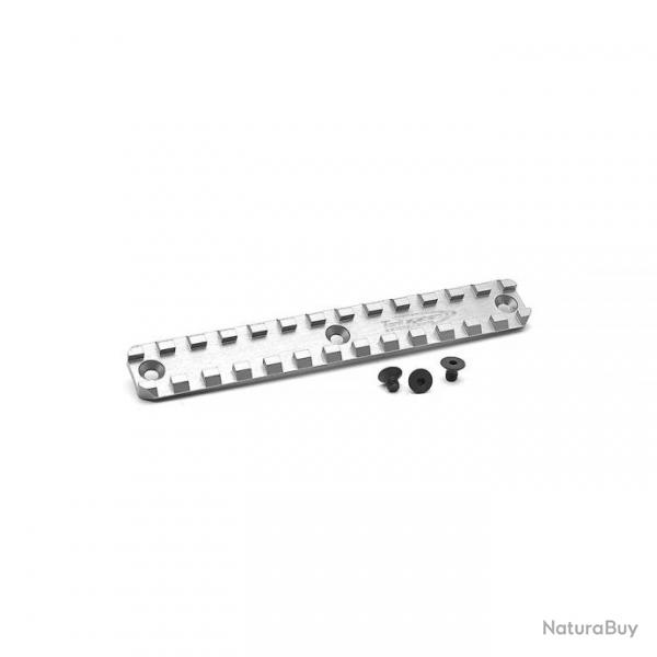 TONI SYSTEM PICM4N Picatinny Rail Short with 3 Holes, ARGENT