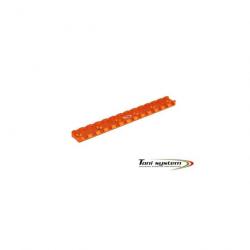 TONI SYSTEM PICM6N Picatinny Rail Short with 6 Holes, ORANGE