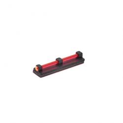 Viseur adhésif de chasse TONI SYSTEM MADR 1,5 mm rouge et largeur 6,0 mm, longueur 12 mm