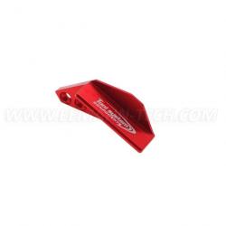 TONI SYSTEM AD4SX Finger rest 4 holes, Left side, Right shooter , Color: Red