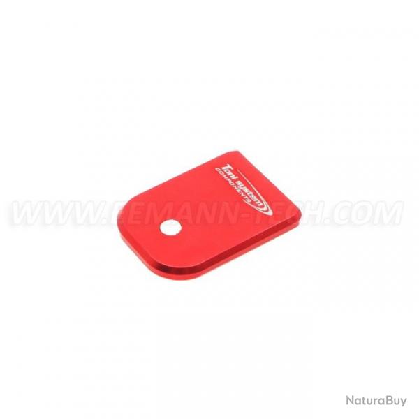 TONI SYSTEM PAD0GL GLOCK Pad +0 shots for IDPA for all glock models, Color: Red