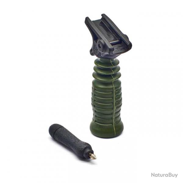 DPM FTH Grip Flexible Tactical Grip, Color: Olive green, Length: Long