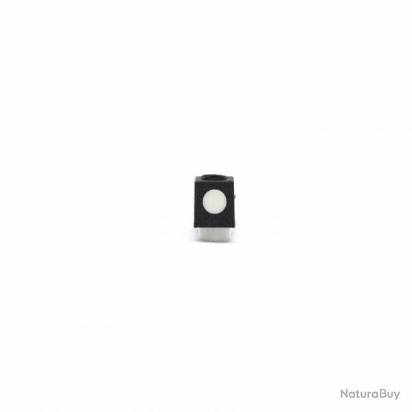 Glock Front Sight Polymer Black White Dot