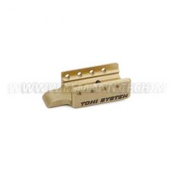 TONI SYSTEM COTGL Frame Weight in BRASS for GLOCK, Color: Black