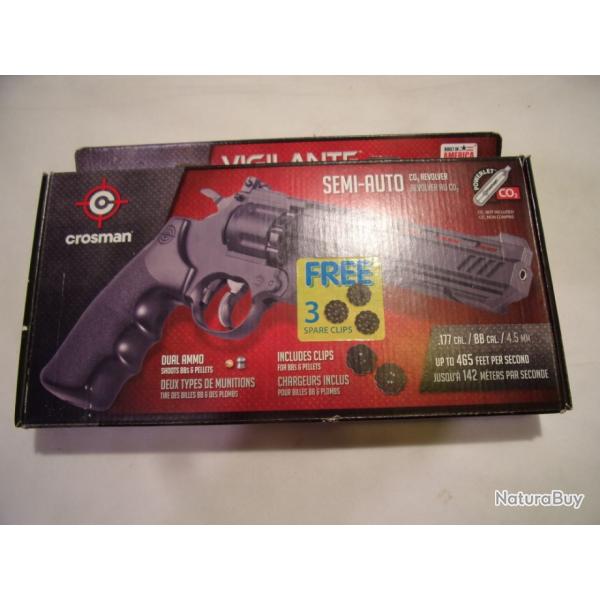 PISTOLET A PLOMBS CROSMAN VIGILANTE 4,5