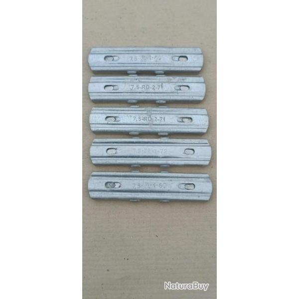 Clips - lame chargeur MAS 36 x 5 pices (504)