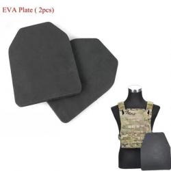 2 plaques anti trauma pour gilet pare balles possible protection airsoft a