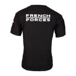 Tee shirt French Forces Noir