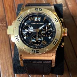 MONTRE JORG HYSEK EXPLORER ABYSS DISCOVERY FULL GOLD 18KT CHRONOGRAPH LIMITED EDITION 50 EXEMPLAIRES