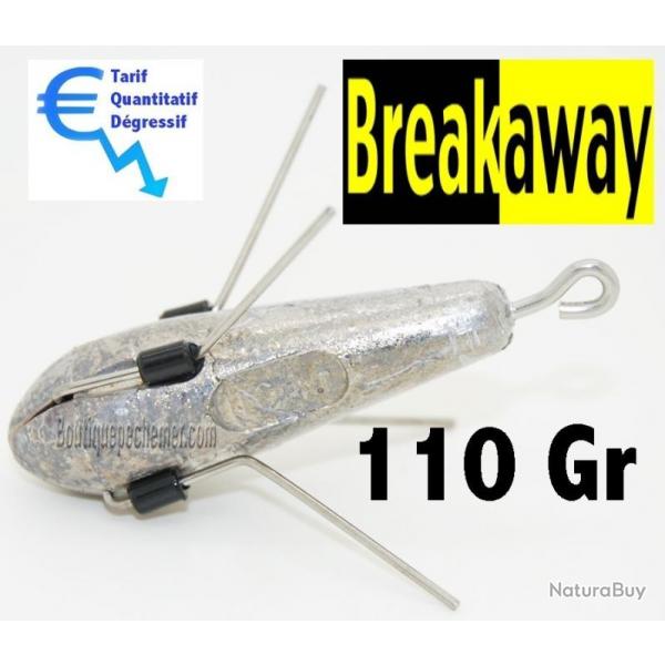 ( 110 GR )PLOMB DBRAYABLE BREAKAWAY  TIGE COURTE