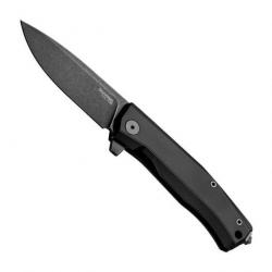 Couteau "Myto" blackwash, Manche aluminium noir [Lionsteel]