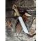 petites annonces chasse pêche : couteau artisanal trappeur, bivouac, campement / bois de cerf