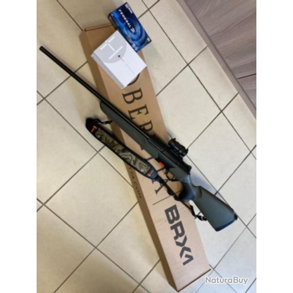 PACK BATTUE Vends carabine BERETTA BRX1 cal.300wmag quipe point rouge + balles